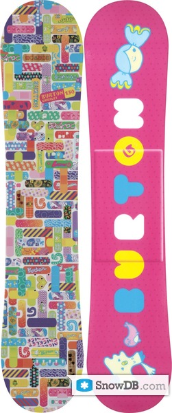 Snowboard Burton Chicklet 2009/2010 :: Snowboard and ski catalog
