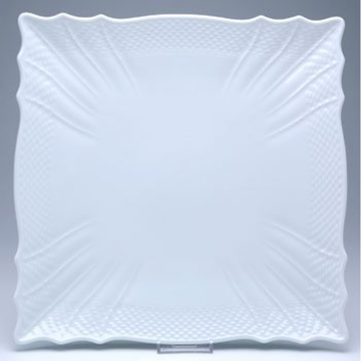 ジノリ1735／リチャードジノリ ベッキオホワイト プレートスクエア30cm