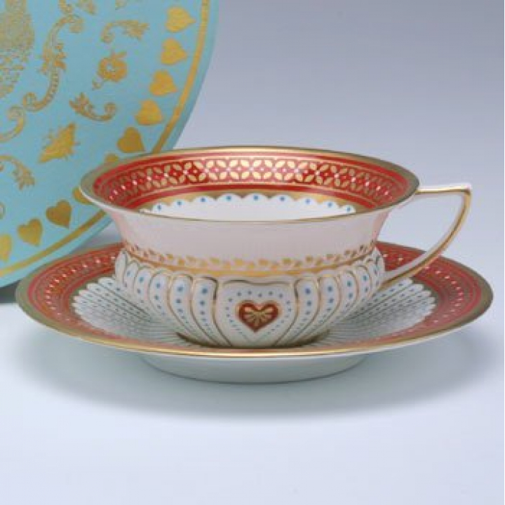 ウェッジウッド ハーレクインコレクション クィーンオブハート カップ