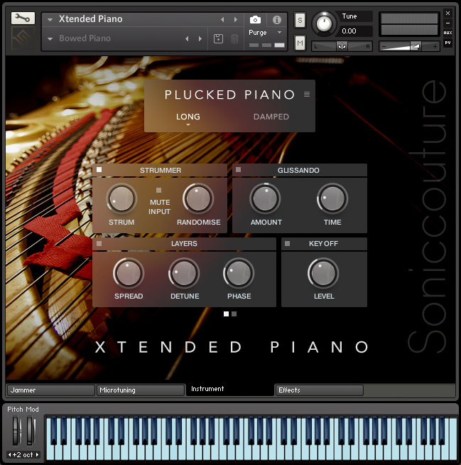 Xtended Piano | Virtual Piano Instrument for Kontakt Player