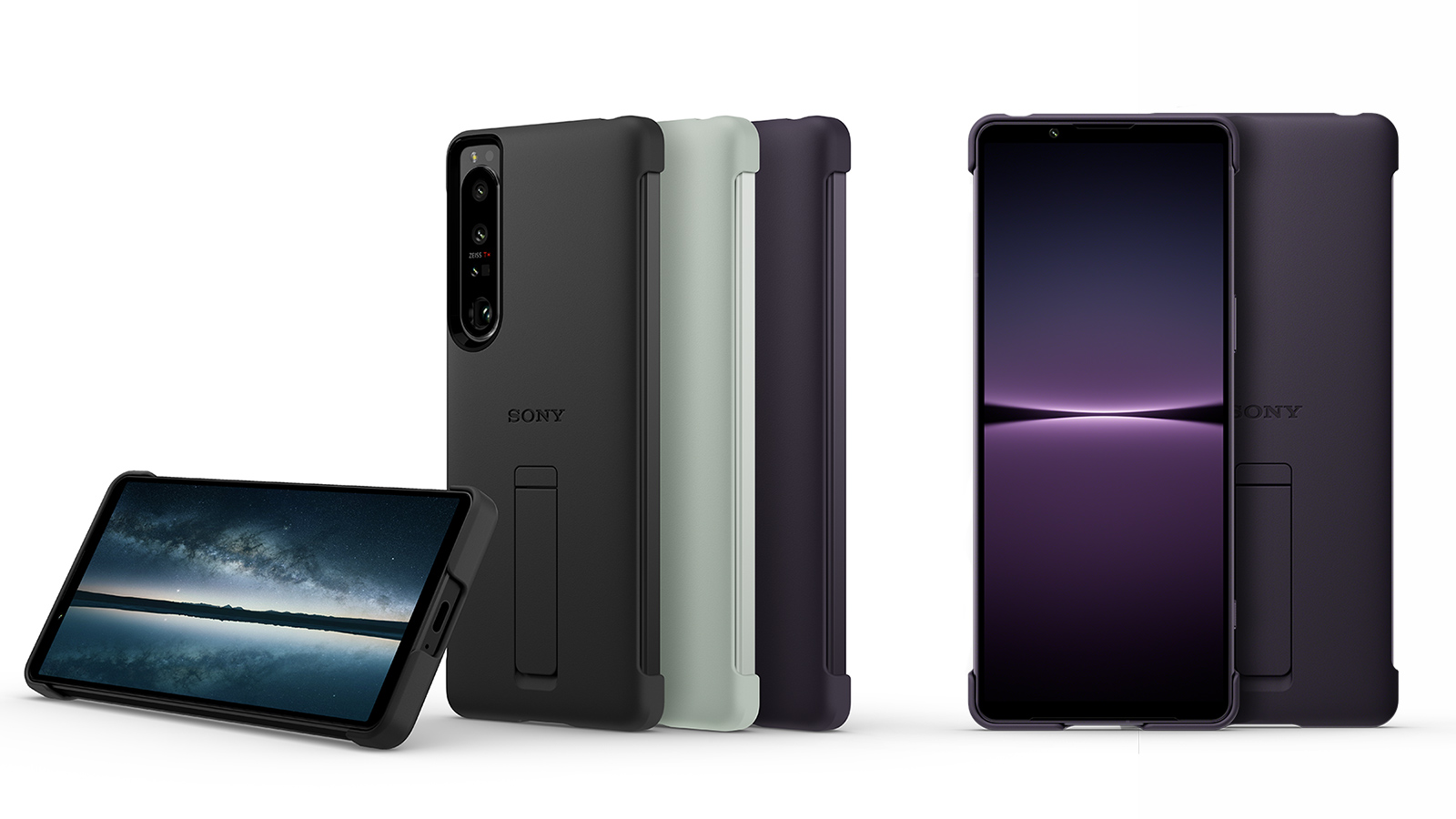 Xperia 1 IV Style Cover with Stand XQZ-CBCT | Xperia（エクスペリア