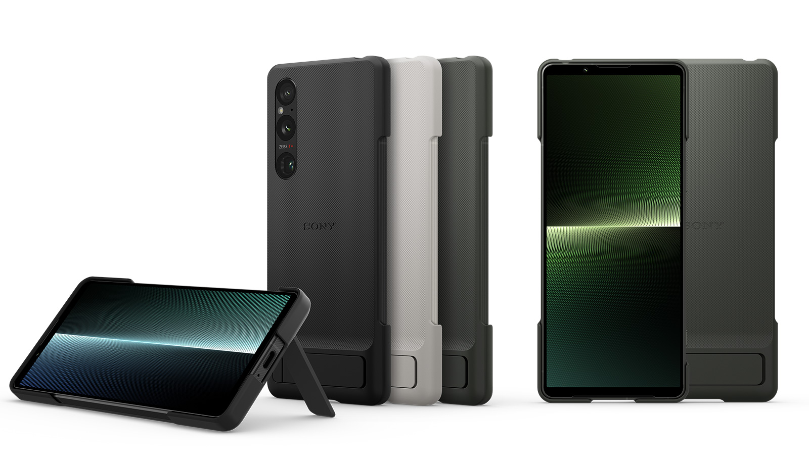 Style Cover with Stand for Xperia 1 V XQZ-CBDQ| Xperia