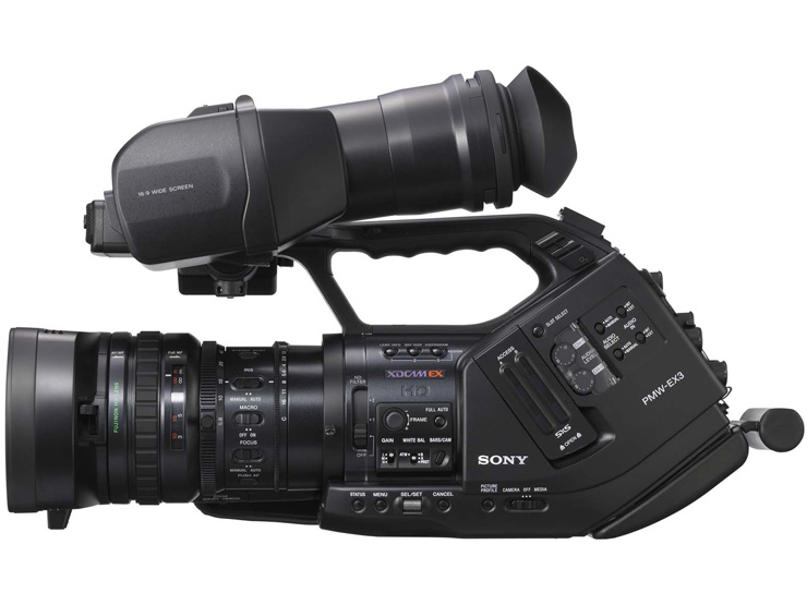 商品の写真 | PMW-EX3 | XDCAM EX | カムコーダー／レコーダー