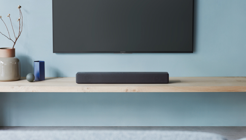 HT-S200F 特長 : デザイン | サウンドバー／ホームシアターシステム