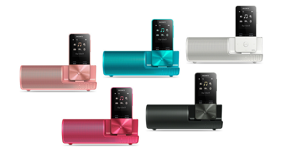 NW-S310/NW-S310Kシリーズ 特長 : 付属スピーカー | ポータブル