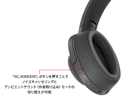 h.ear on 2 Wireless NC（WH-H900N） 特長 : その他の特長