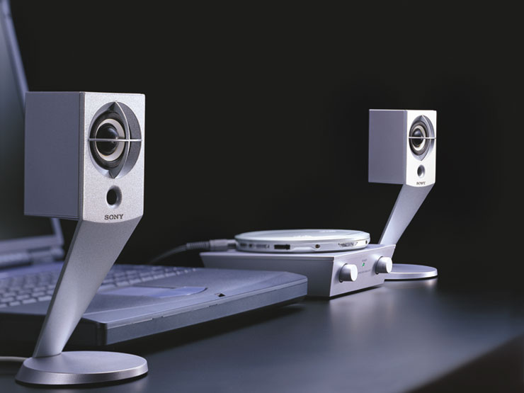 SRS-Z1PC 商品の写真 | アクティブスピーカー／ネックスピーカー | ソニー
