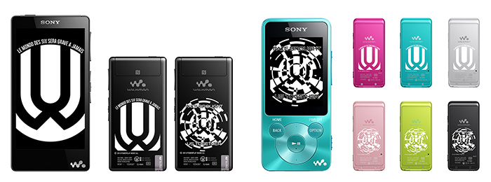 ソニーストア 期間限定 ウォークマン F、SシリーズとUVERworld