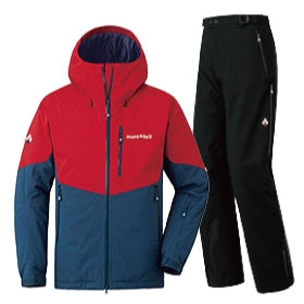 montbell/モンベル/スノーウェア上下セット（レディース）ICWT/GRの