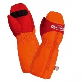 montbell/モンベル/サーマルミトン Baby's オレンジ【チャックタイプ