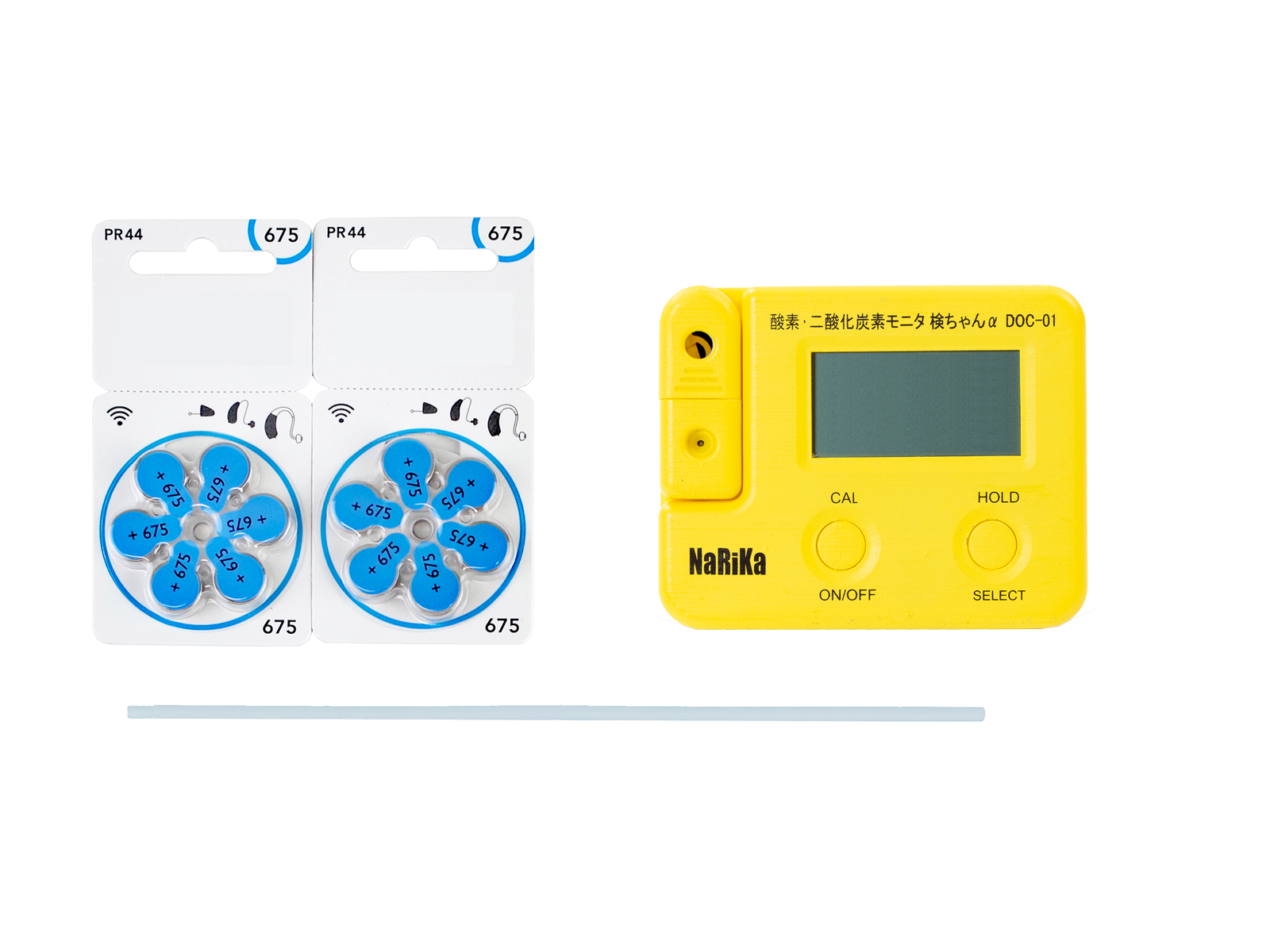 酸素・二酸化炭素モニタ 検ちゃんα DOC-01FS