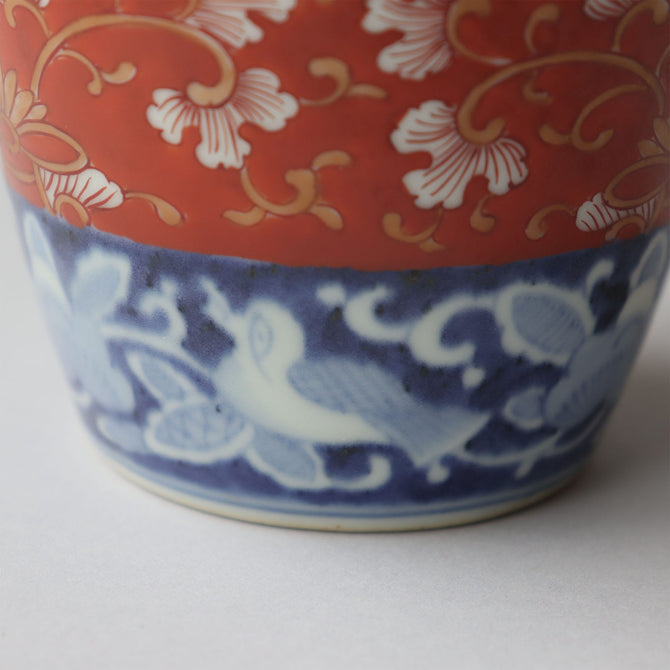 古伊万里赤絵蕎麦猪口 1客【OLD IMARI SOBA CHOKO -soba noodle cup