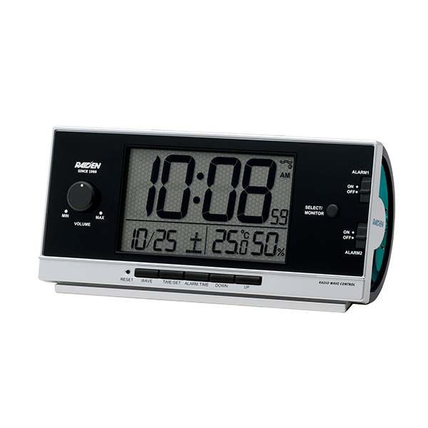 大音量目ざまし時計「ライデン」シリーズ30周年記念モデルを生産数量