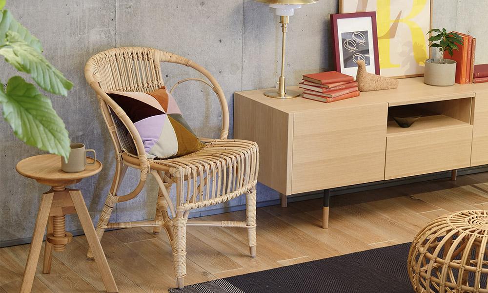 ラタン ダイニングチェア / ロバートSika・Design（シカ・デザイン