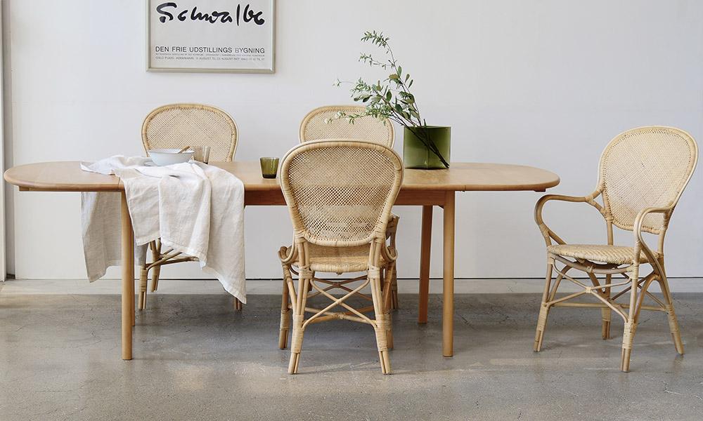 ラタン ダイニングチェア / ロッシーニSika・Design（シカ・デザイン