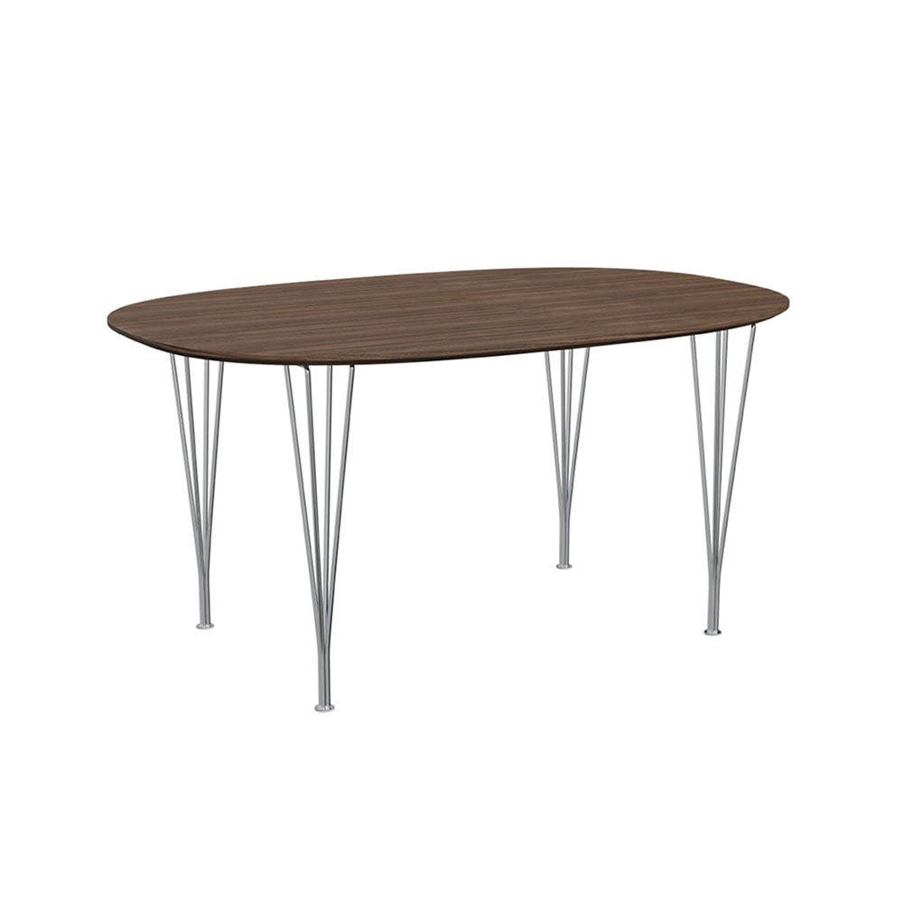 スーパー楕円テーブル B612 W150×D100cm / ウォルナットFRITZ HANSEN