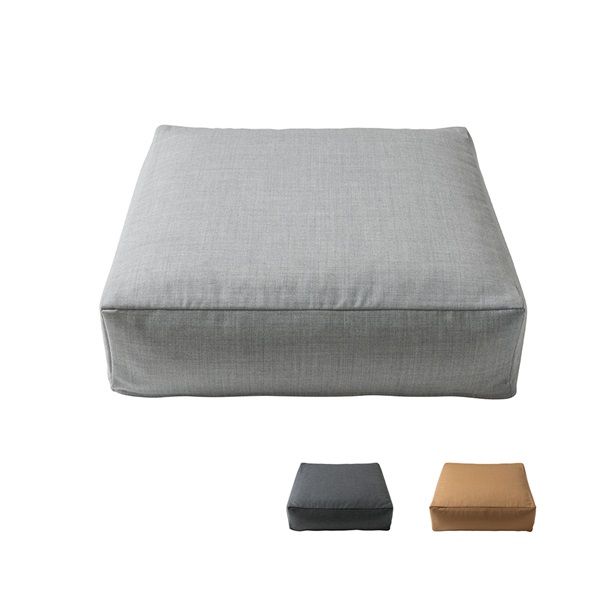 ソモウ クッションチェア ビーズクッション / スクエア50cmFIBER ART