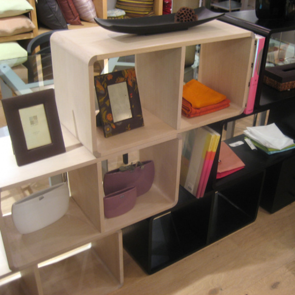 センプレ別注色】収納ボックスW350 / ホワイトナチュラル日進木工（に