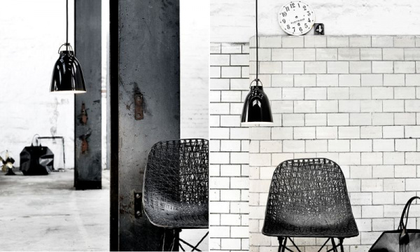 カラヴァッジオ ペンダントライト P1 / ブラックブラックFRITZ HANSEN