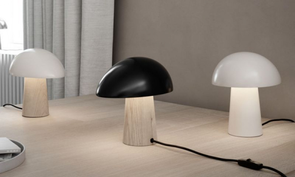 ナイト オウル テーブルランプ / ミッドナイトブルー×アッシュFRITZ