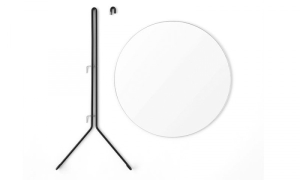 ウォールミラーφ50cm / ブラックMOEBE（ムーベ） | 公式通販 家具