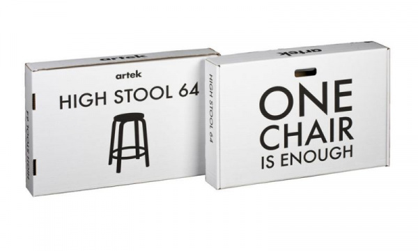 ハイスツール64 / ホワイトラッカー H75cmArtek（アルテック） | 公式