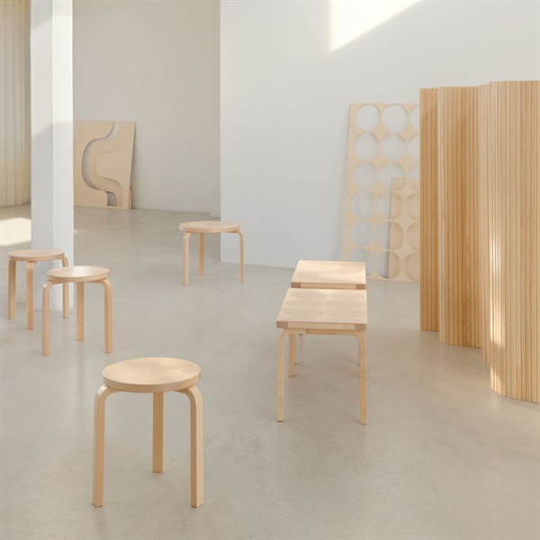 アルテック + マリメッコ / スツール60 キヴェットArtek（アルテック