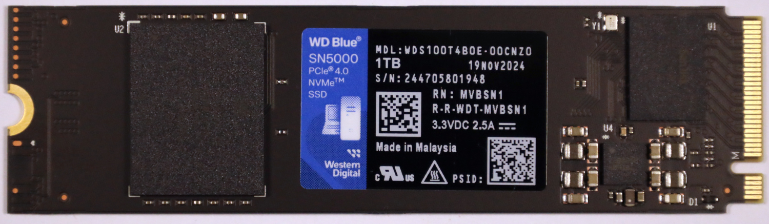 WD Blue SN5000 1TB NVMe SSD Review - ServeTheHome