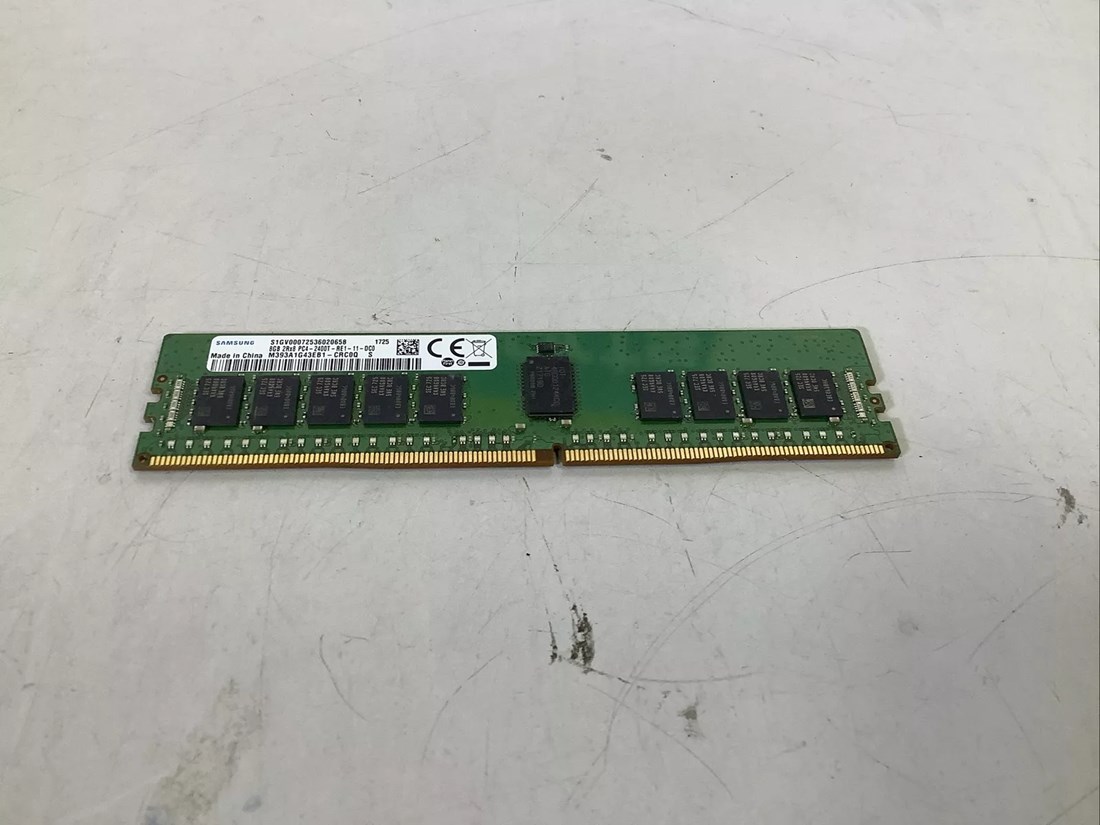 Samsung M393A1G43EB1-CRC0Q 8GB PC4-19200 DDR4-2400MT/s 2RX8 ECC Memory