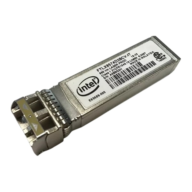 Intel FTLX8574D3BCV-IT 1G/10G 850nm Multimode Datacom SFP+