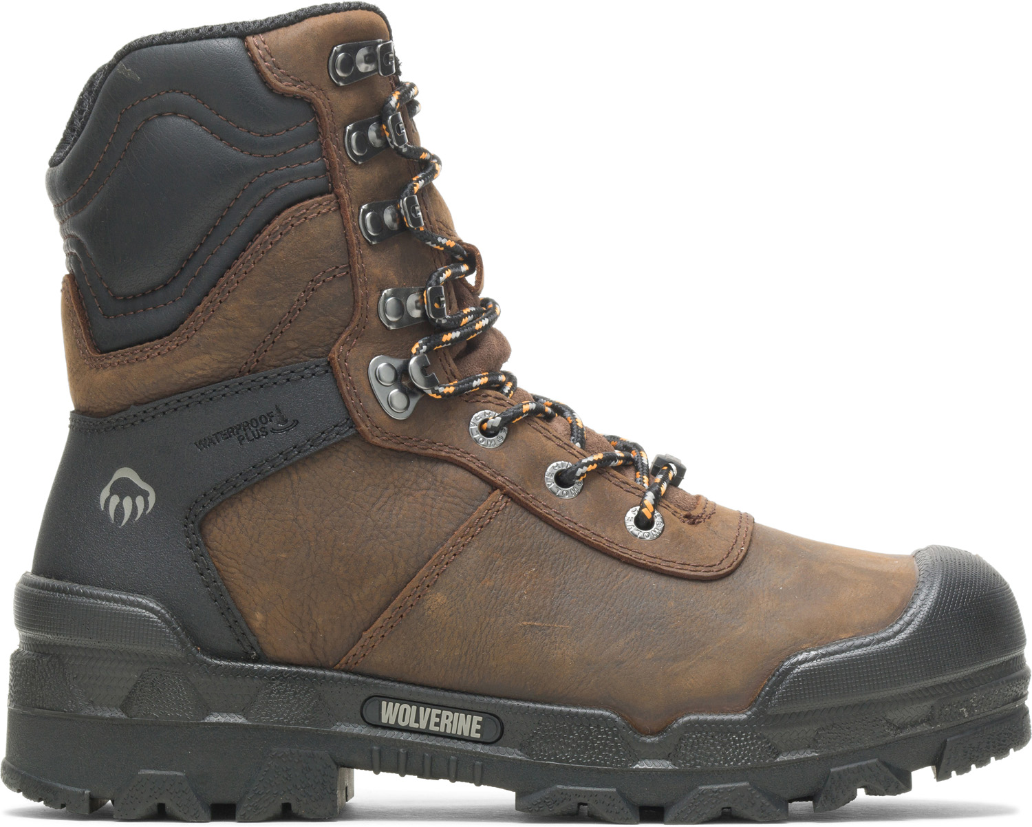 Male Wolverine Wolverine WW10945 Warrior, Men's, Brown, Comp Toe