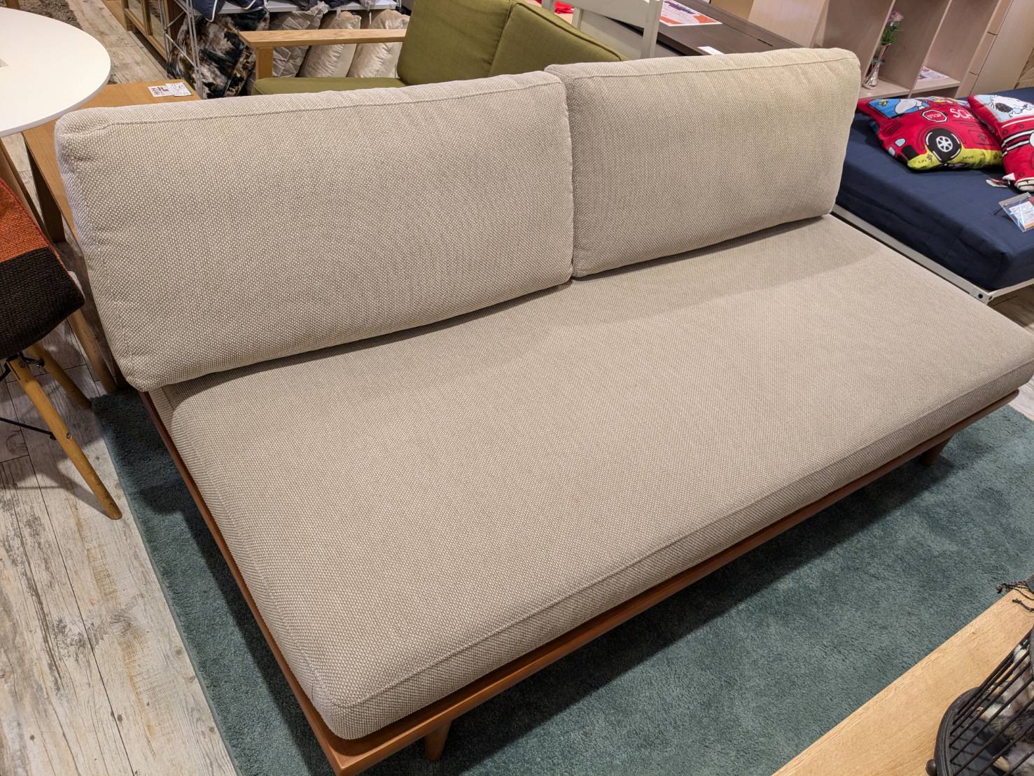 ウニコ unico ソファ ソファベッド ZIZZI カバーリングタイプ ベージュ