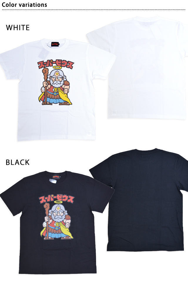 ビックリマン半袖Tシャツ「スーパーゼウス」◇サクラスタイル