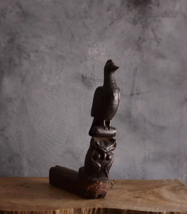 Antique Sam's Collection李朝 木製雑像 チャプサン 木俑 モグ