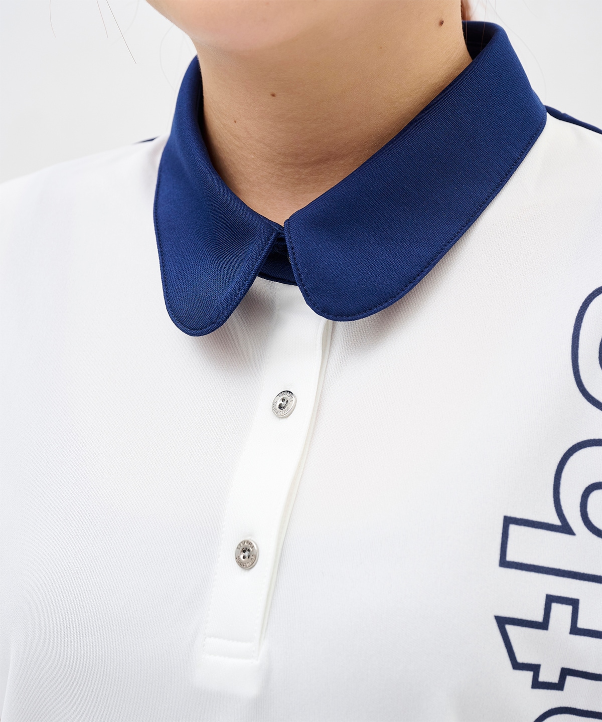 ロゴプリント半袖ポロシャツ(00（S） ホワイト): Samantha Thavasa