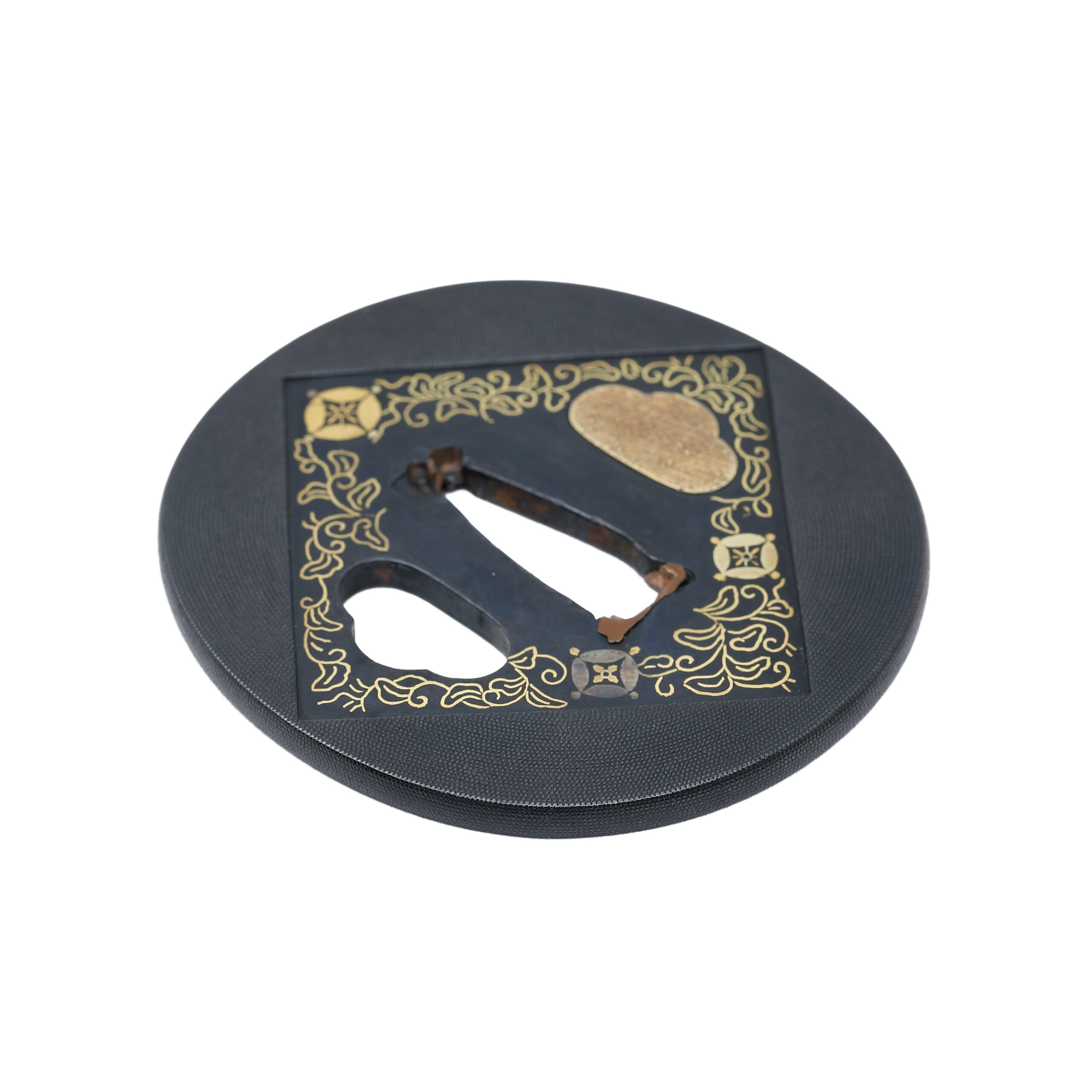 Edo period antique Tsuba for Samurai Sword with NBTHK Hozon