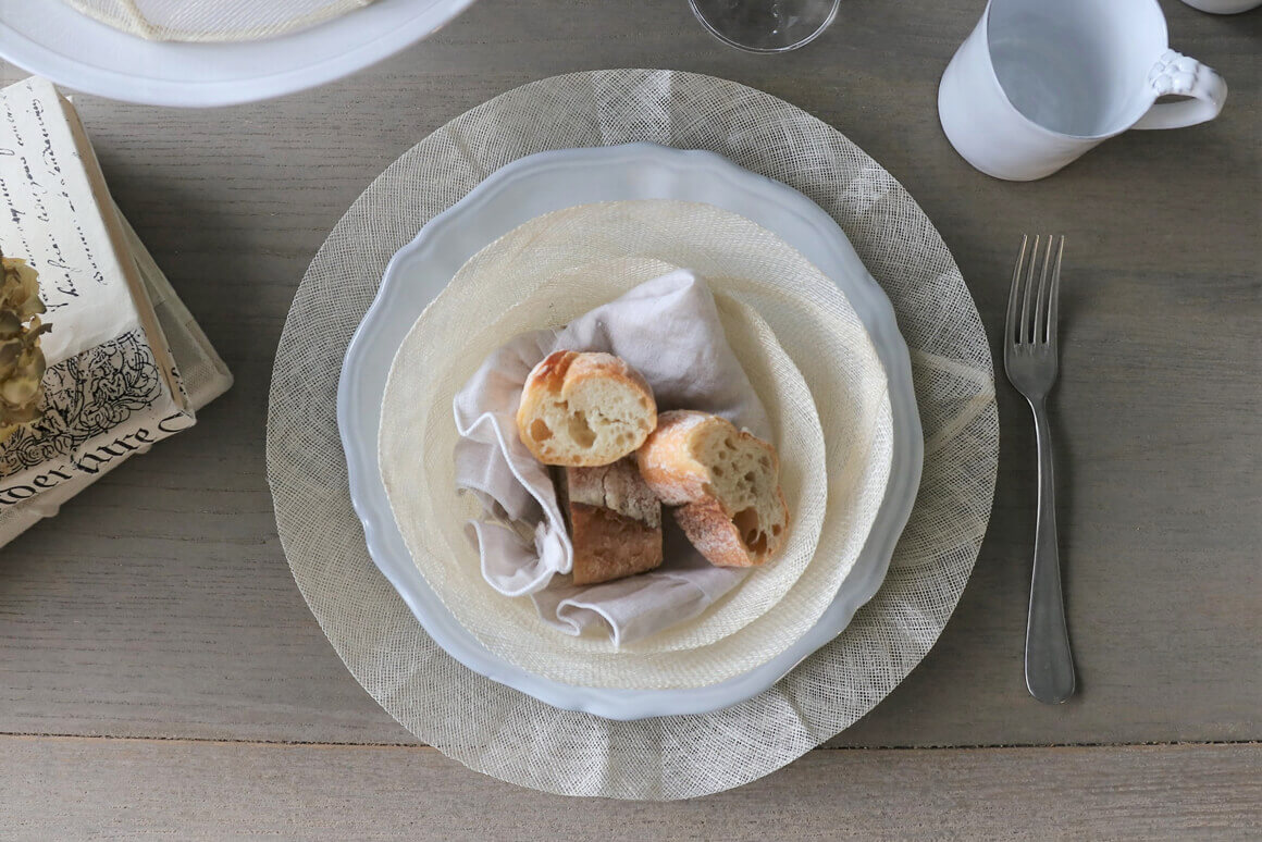 Fiorira un GiardinoアンダープレートFRILLホワイト フィオリラウン