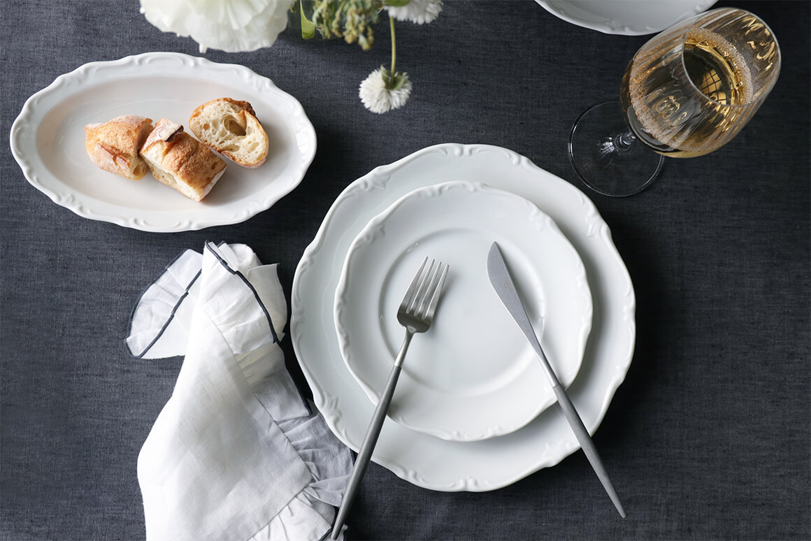 ライヒェンバッハ ディナープレート26cmバロック REICHENBACH - サラ