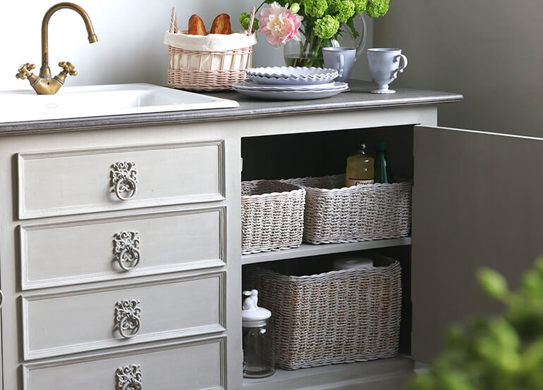 サラグレースの収納アイテムでオシャレにお片づけを | フランスや