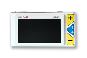 携帯型拡大読書器 クローバー7S｜システムギアビジョン