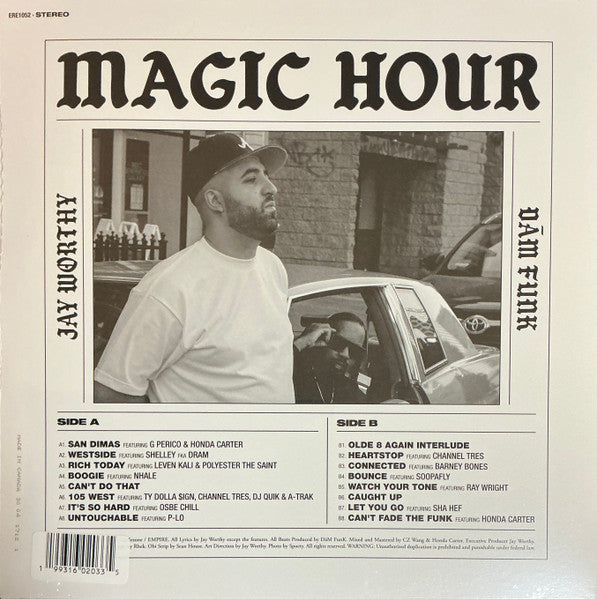 Jay Worthy / Dam-FunkDam-Funk - Magic Hour - New LP Record 2025