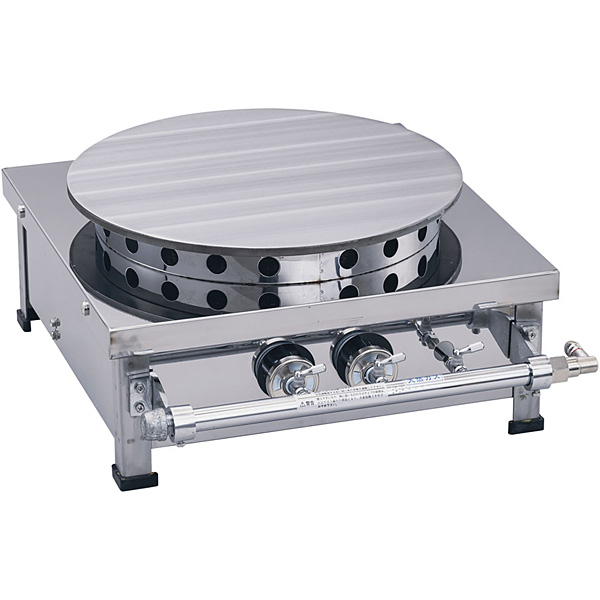 ガス式 クレープ焼器 SGC-400 LPガス - 調理器具のSHOKUBI