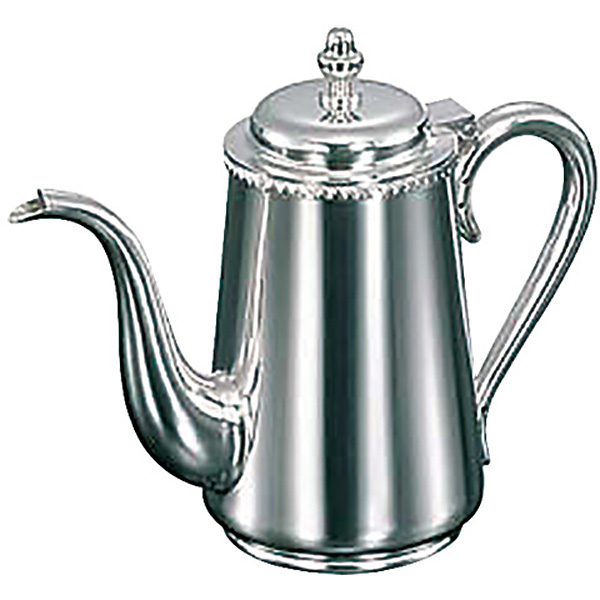 三宝産業 YUKIWA UK 18-8 ステンレス 菊渕コーヒーポット 10人用