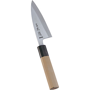 正本総本店 正本 本霞玉白鋼 相出刃 24cm - 調理器具のSHOKUBI