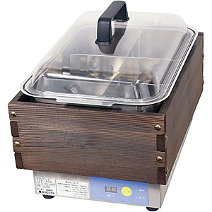 タニックス マイコン おでんウォーマー TDO-900WR 6ッ切×2 - 調理器具