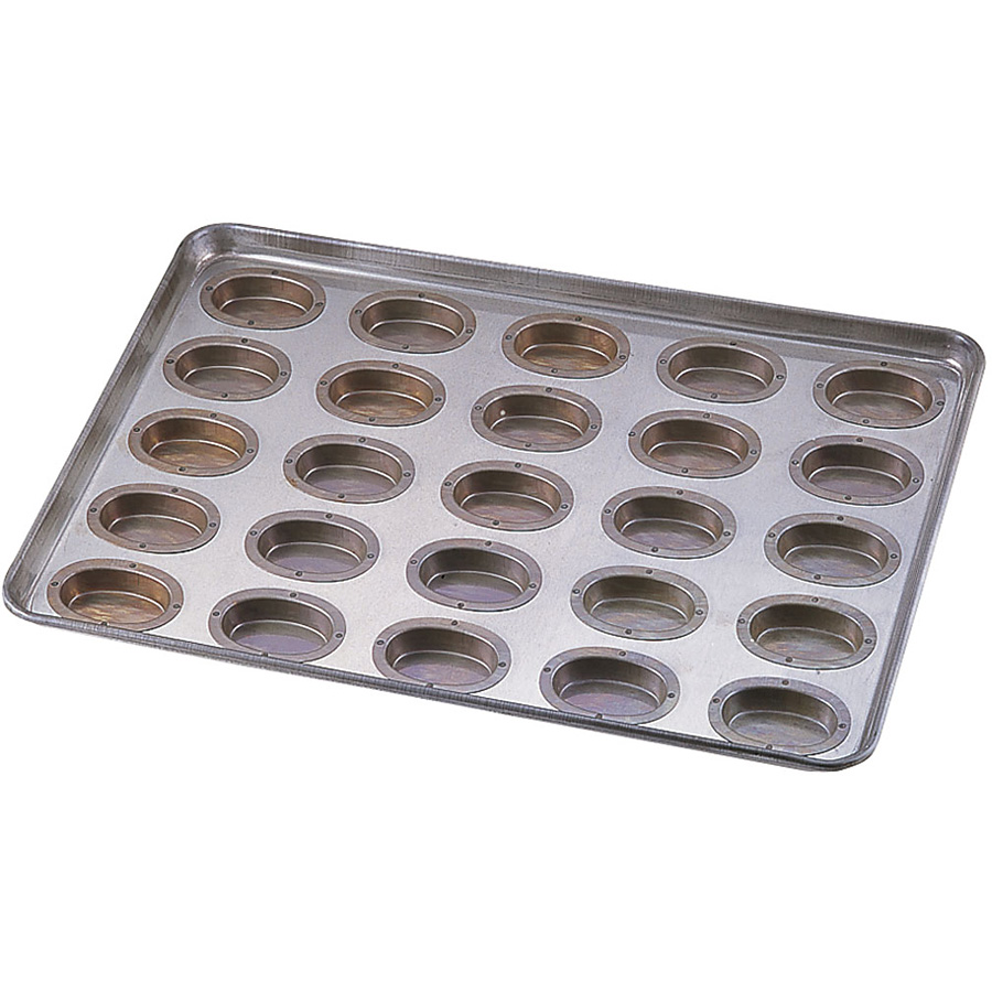 千代田金属工業 シリコン加工 オーバル型 天板25ヶ取 - 調理器具のSHOKUBI