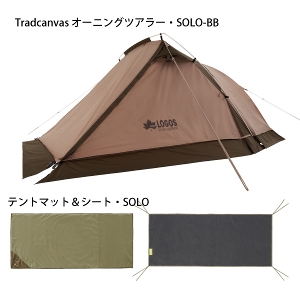 自然大好き！ニッチ・リッチ・キャッチ テント ロゴス Tradcanvas