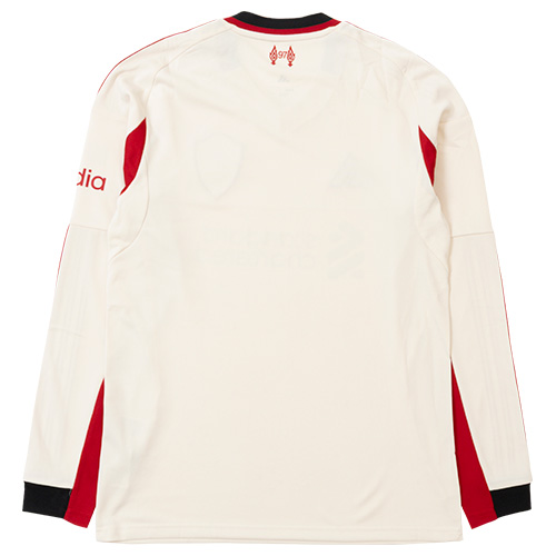 25-26 リヴァプール AWAY 長袖ユニフォーム／サッカーショップKAMO