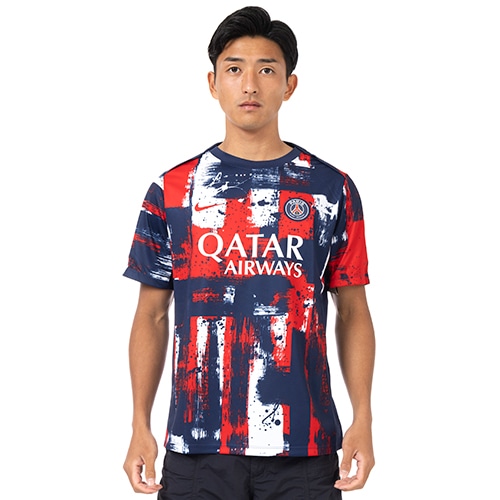 24-25 パリSG アカデミープロ プレマッチトップ／サッカーショップKAMO