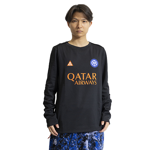 25-26 インテル×ACG アカデミープロ プレマッチ長袖シャツ／サッカー